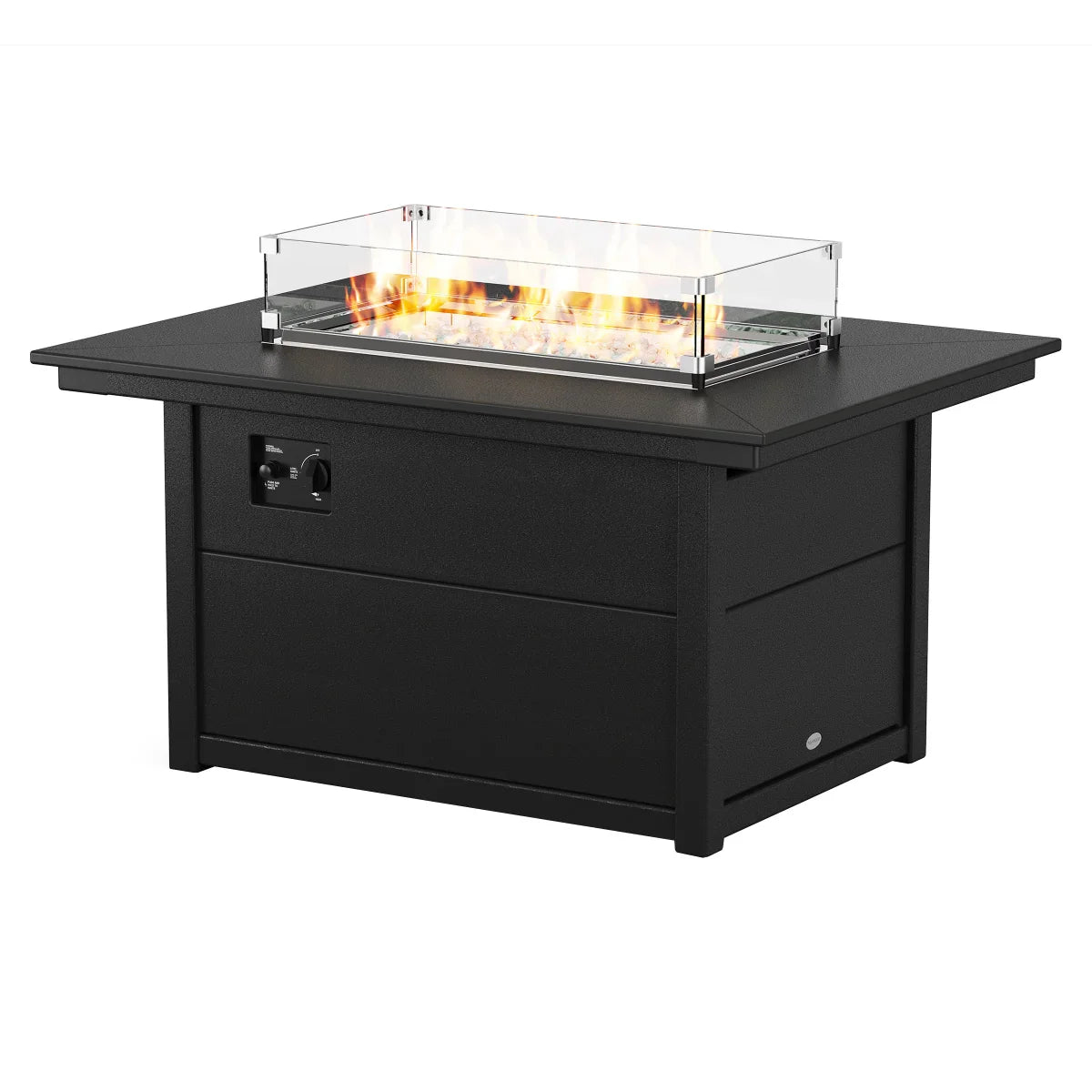 POLYWOOD Westport 7-Piece Modular Fire Outdoor Seating Set