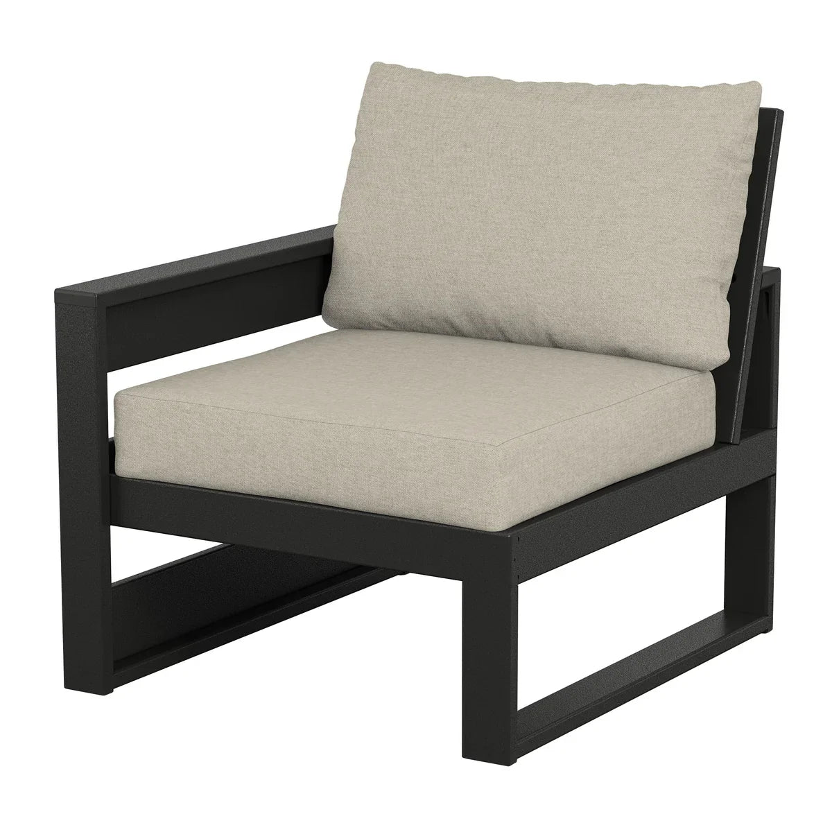 POLYWOOD Westport 7-Piece Modular Fire Outdoor Seating Set