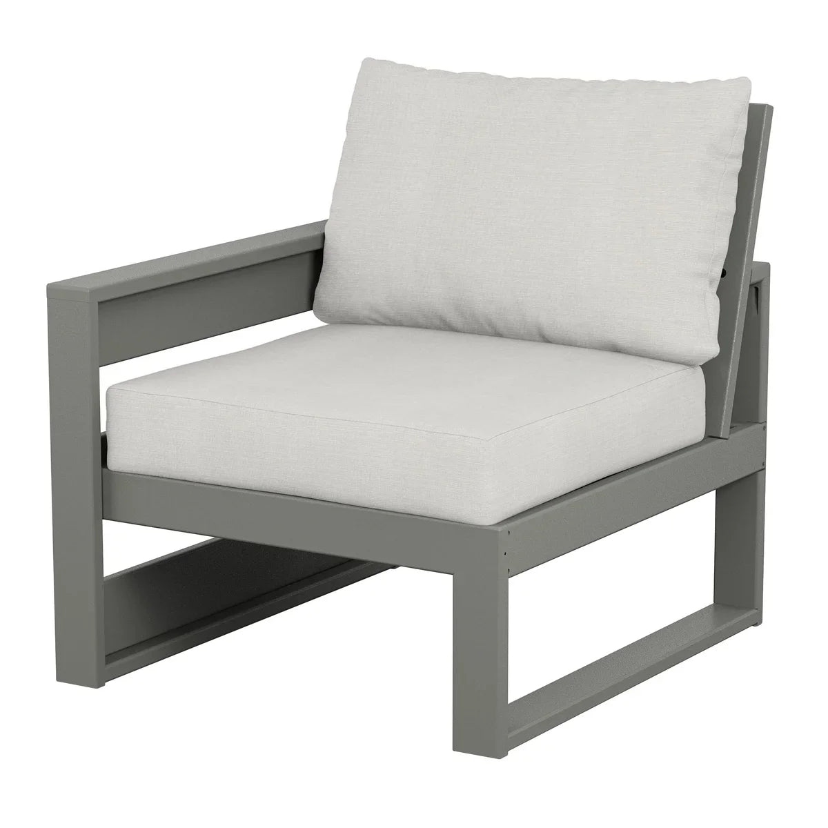 POLYWOOD Westport 7-Piece Modular Fire Outdoor Seating Set