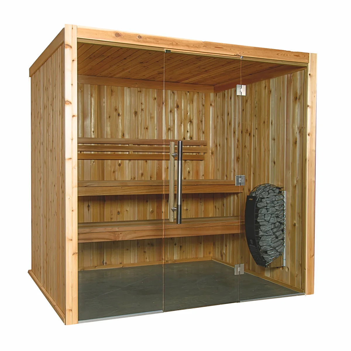 Almost Heaven Saunas Sanctum 6-person Indoor Sauna