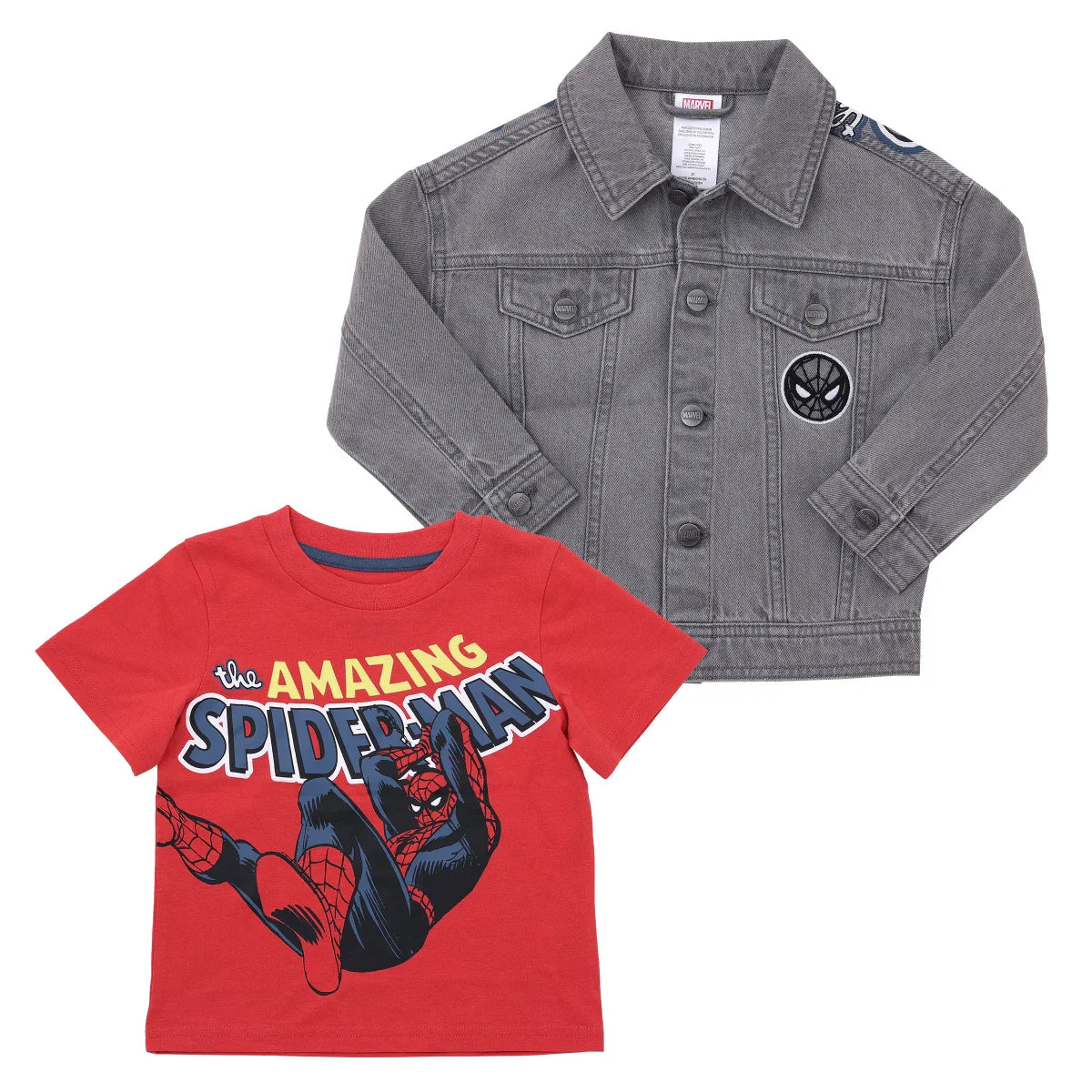 Character Kids' Denim Jacket and Tee Set