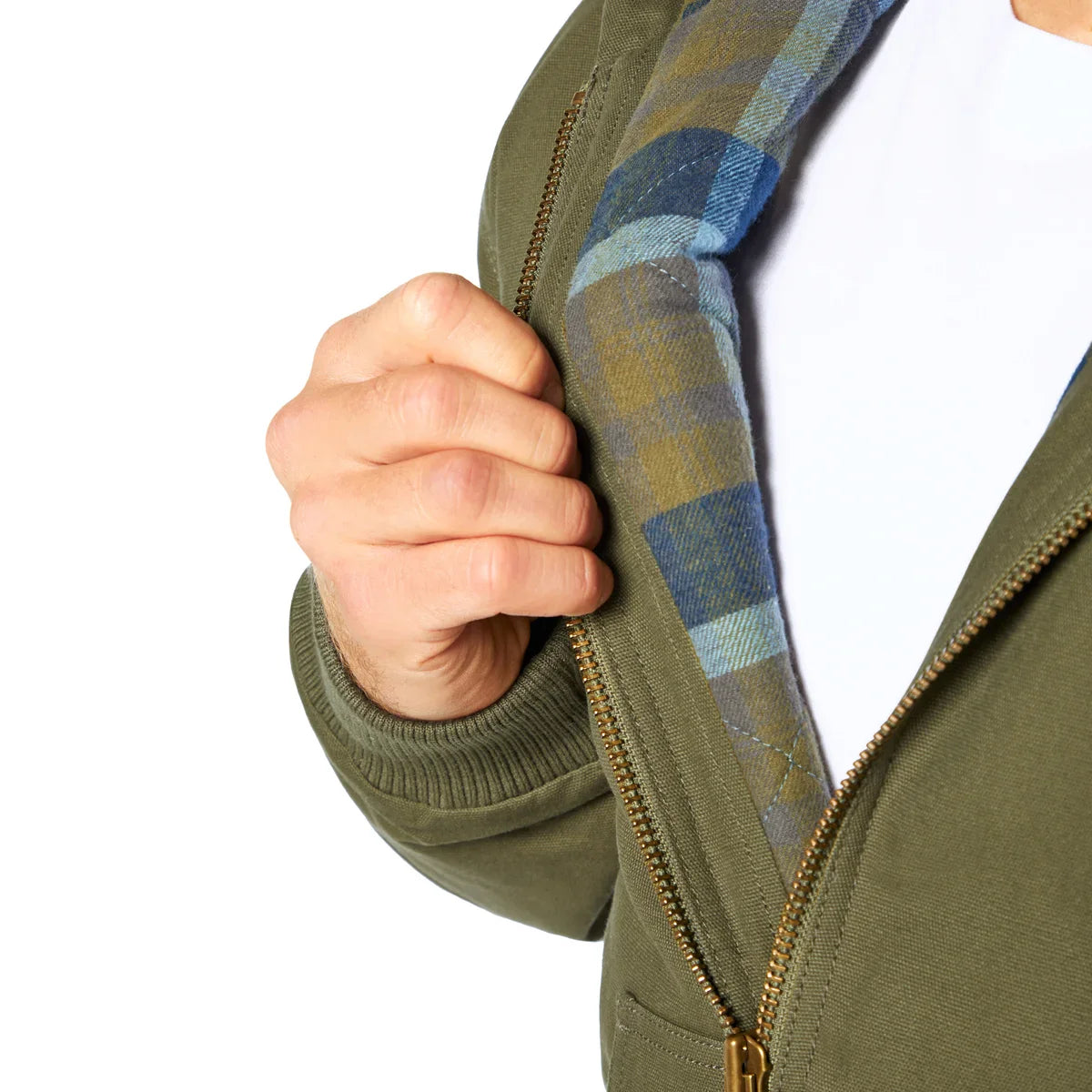 Woolrich Men's Canvas Hooded Jacket