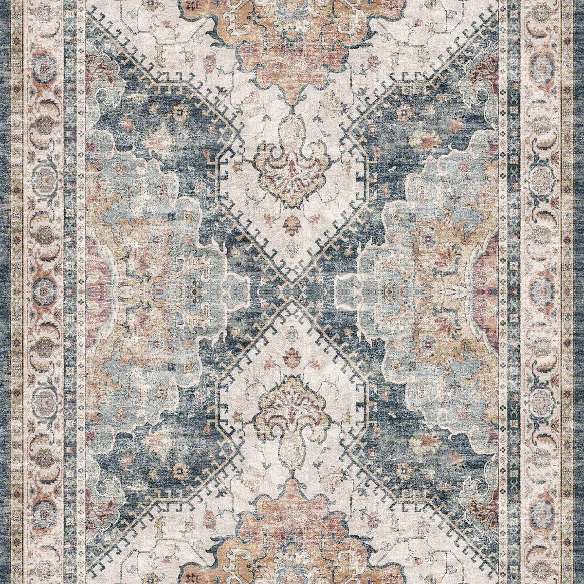 Wyatt & Ash Washable Runner, Geraldine