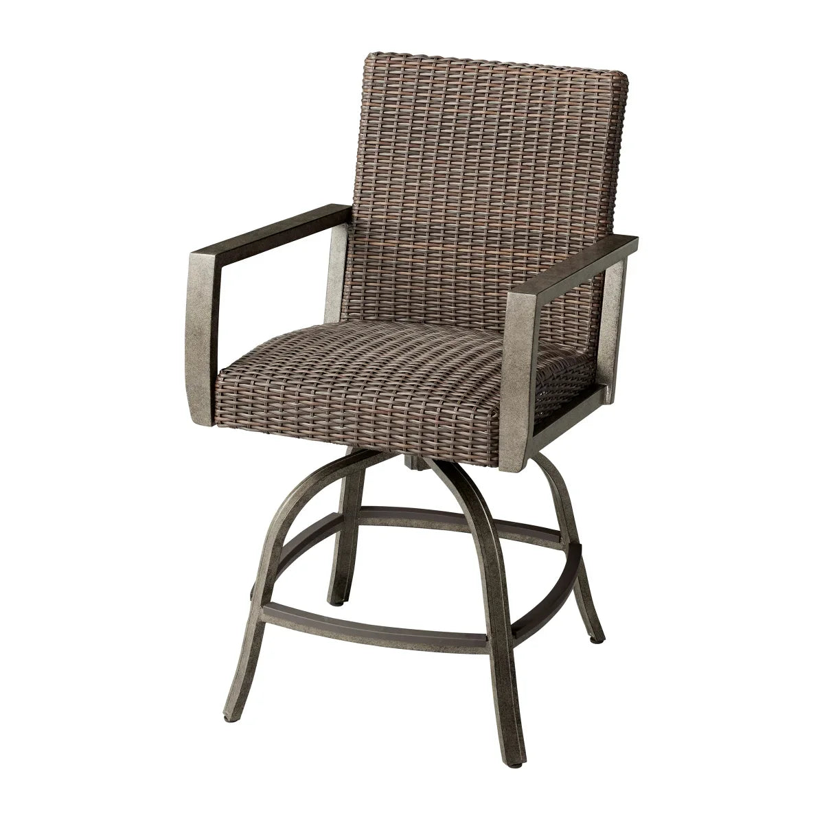 Oakland 2-piece High Dining Swivel Chairs