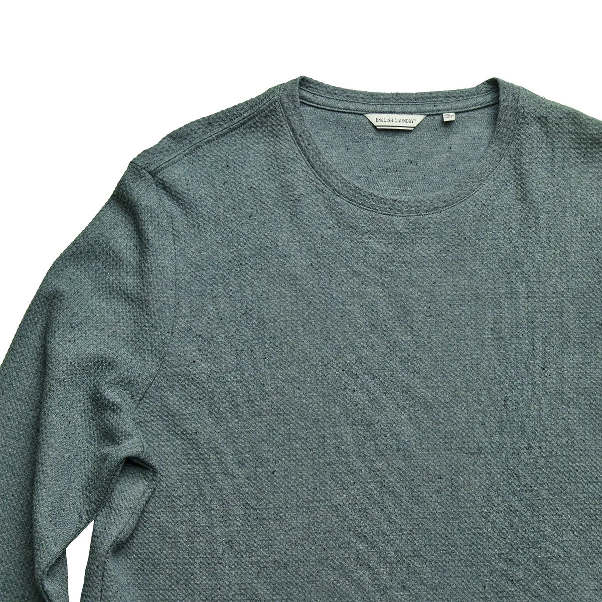 English Laundry Men's Long Sleeve Crewneck Shirt