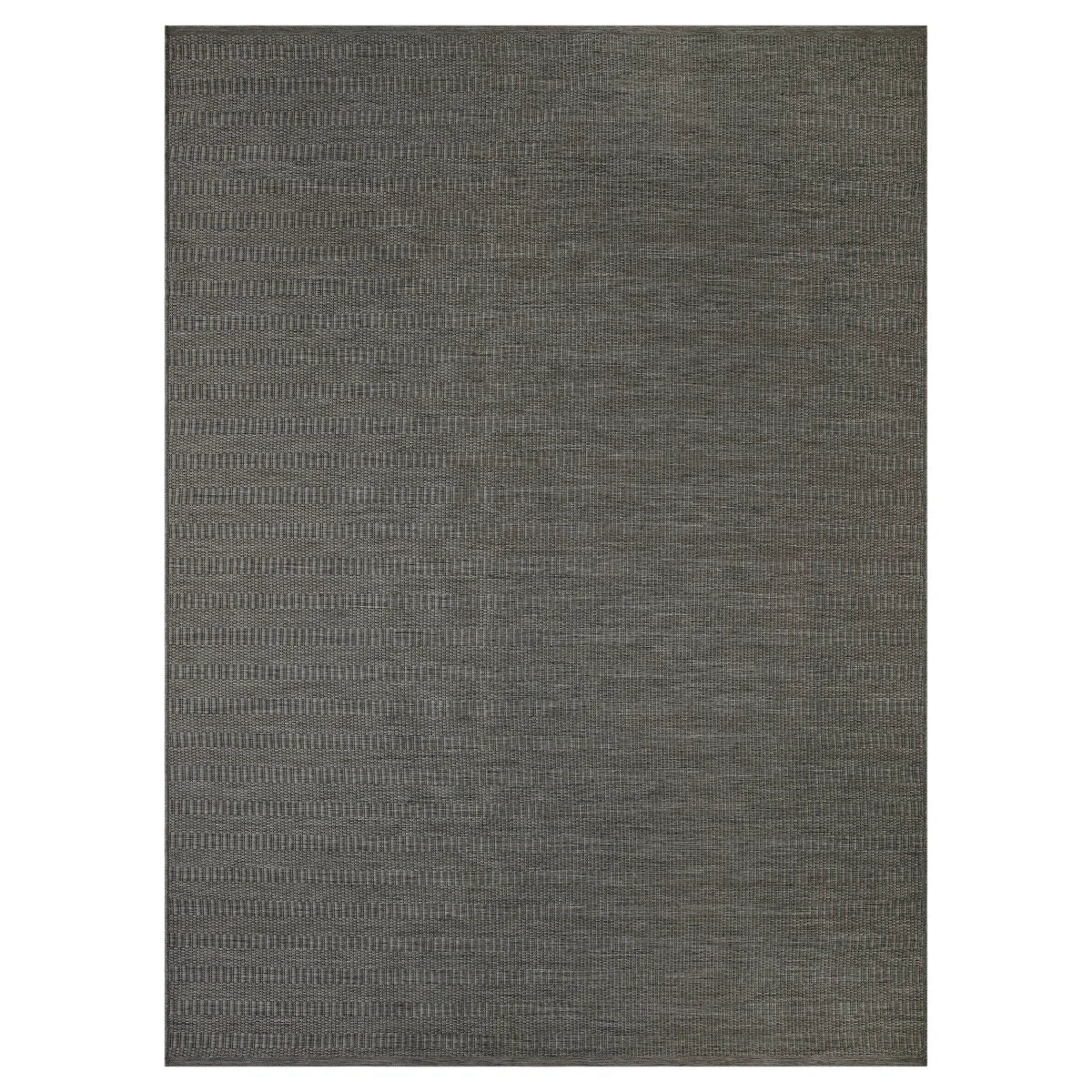 Mineral Springs Outdoor Area Rug Nantucket, Dark Gray