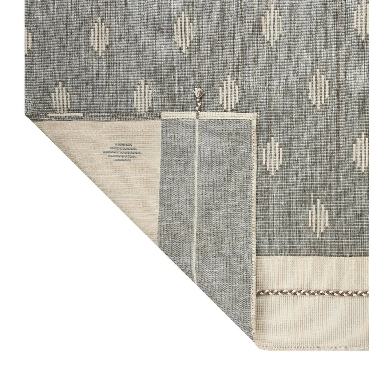 Mineral Springs Outdoor Area Rug Shasta, Cream/Gray