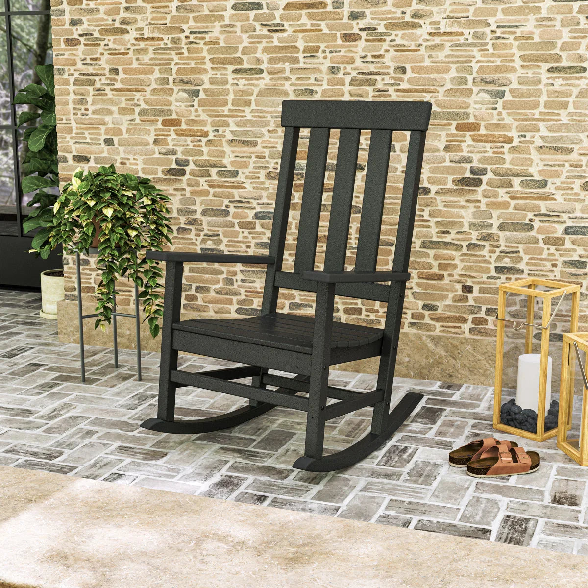 Portside Traditional Rocking Chair