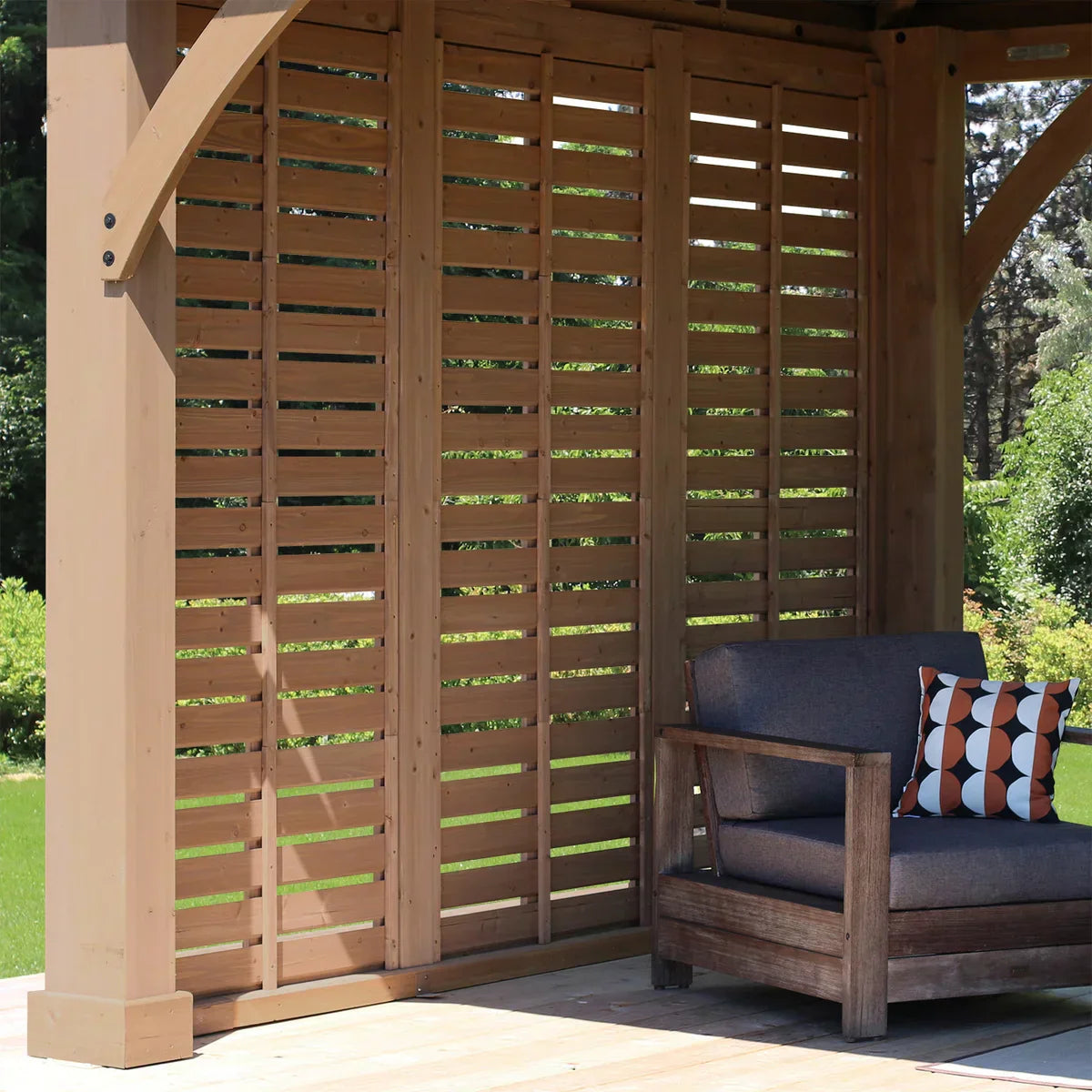 Gazebo Privacy Wall