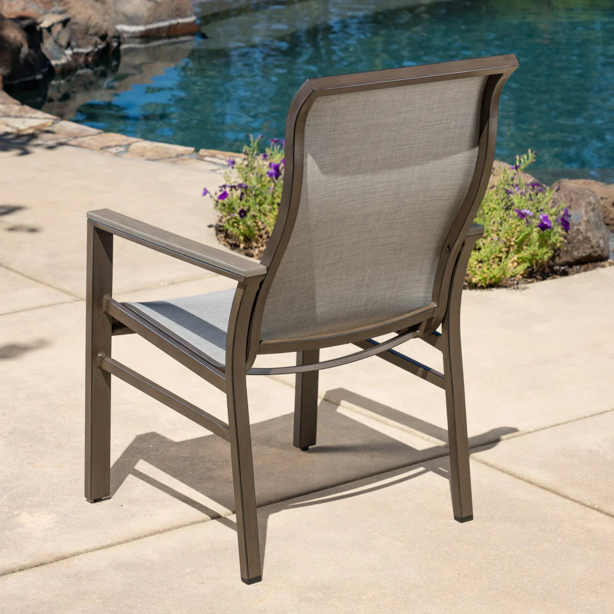 SunVilla Nichols 7-piece Sling Outdoor Dining Set