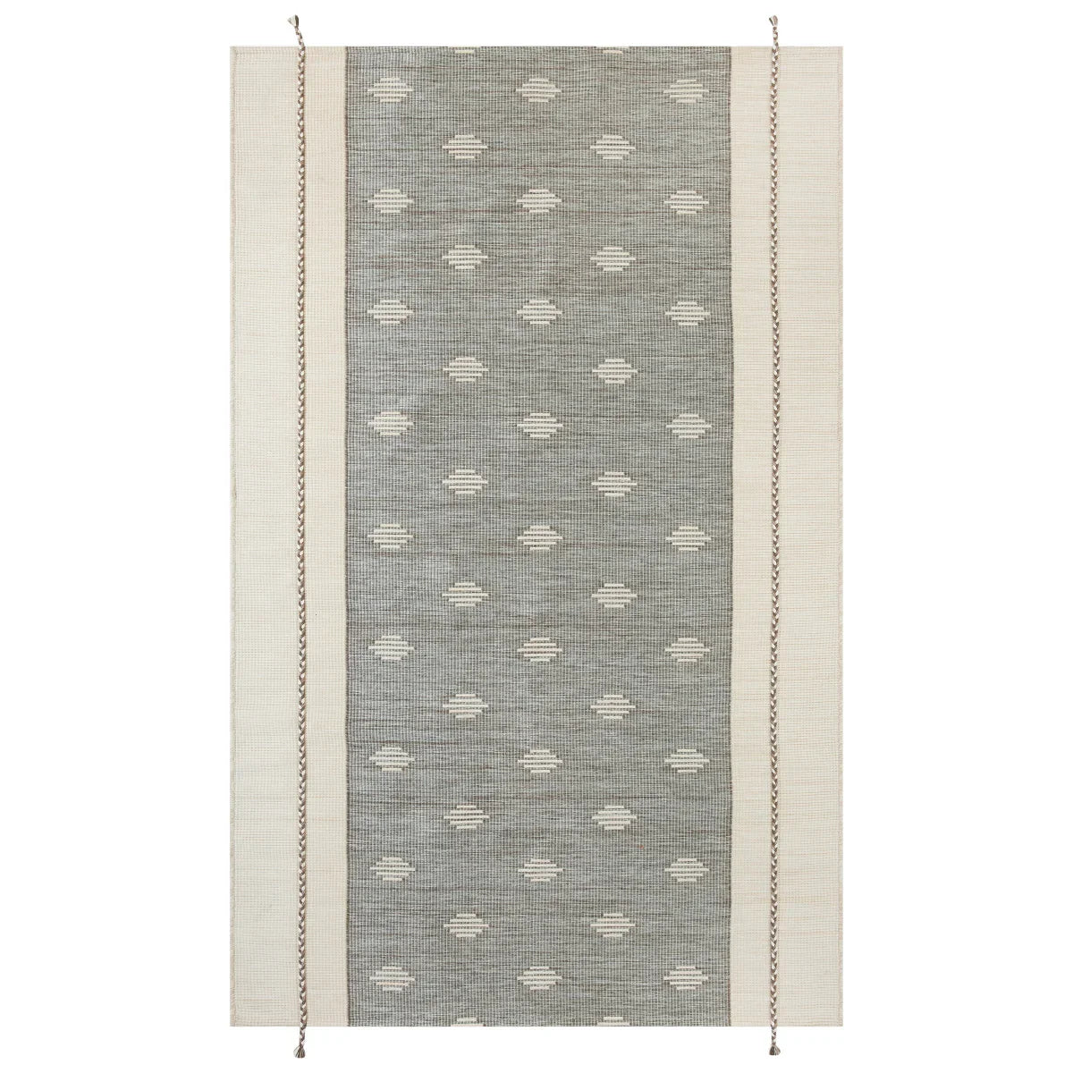 Mineral Springs Outdoor Area Rug Shasta, Cream/Gray