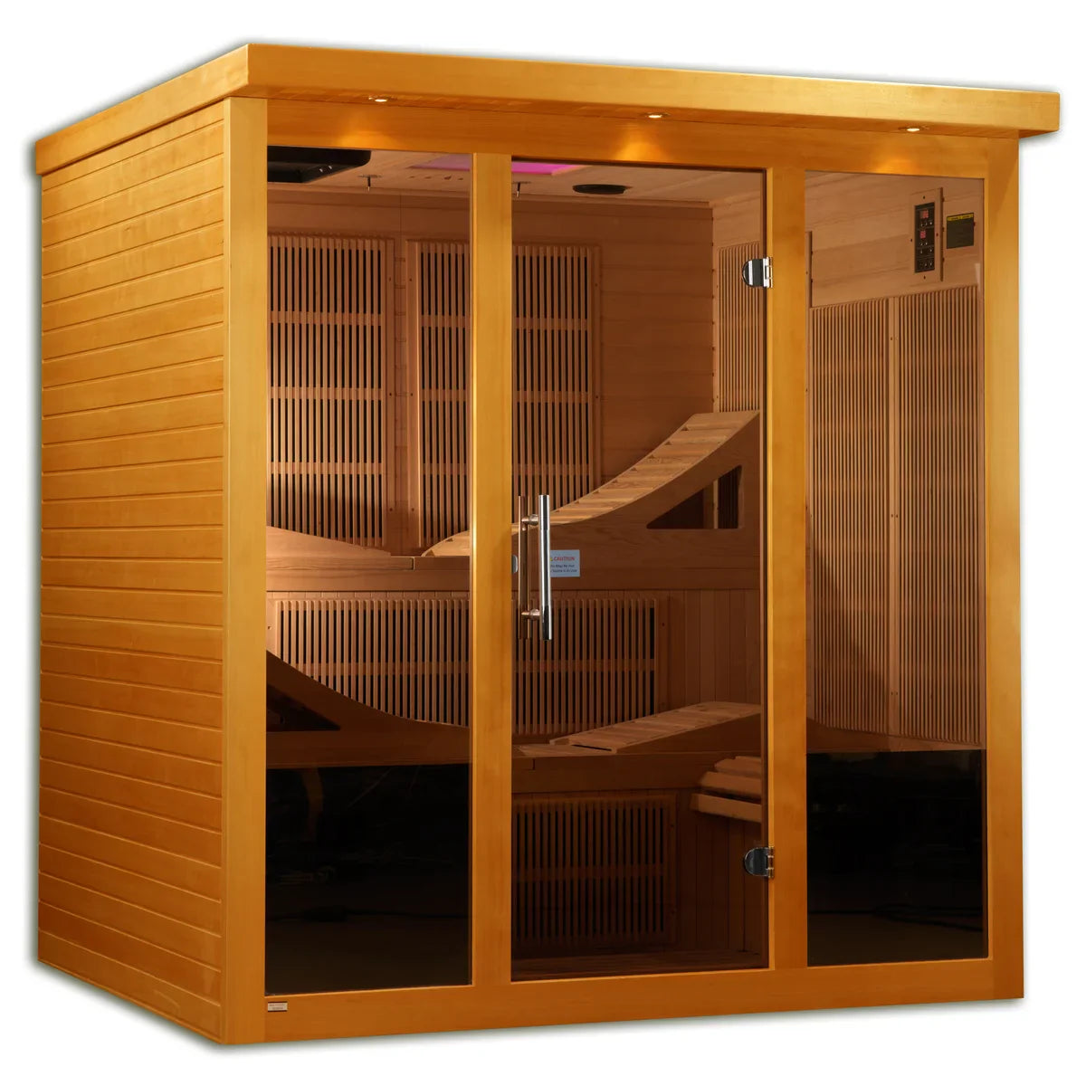 Dynamic Monaco 6-person with Ultra Low EMF FAR Infrared Sauna Heaters