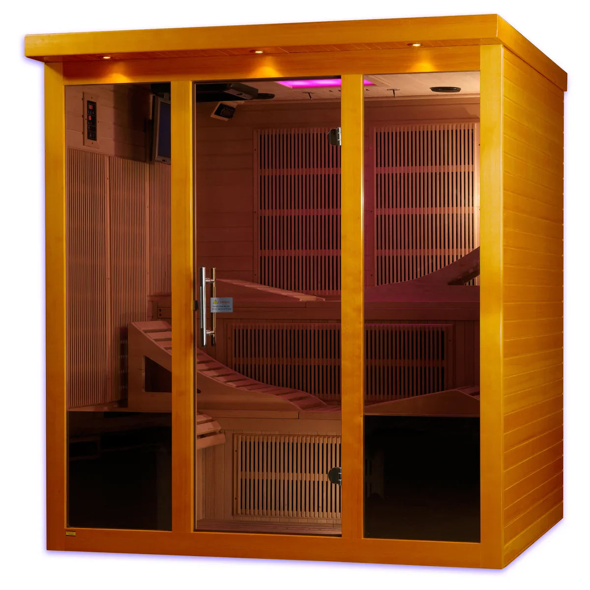 Dynamic Monaco 6-person with Ultra Low EMF FAR Infrared Sauna Heaters