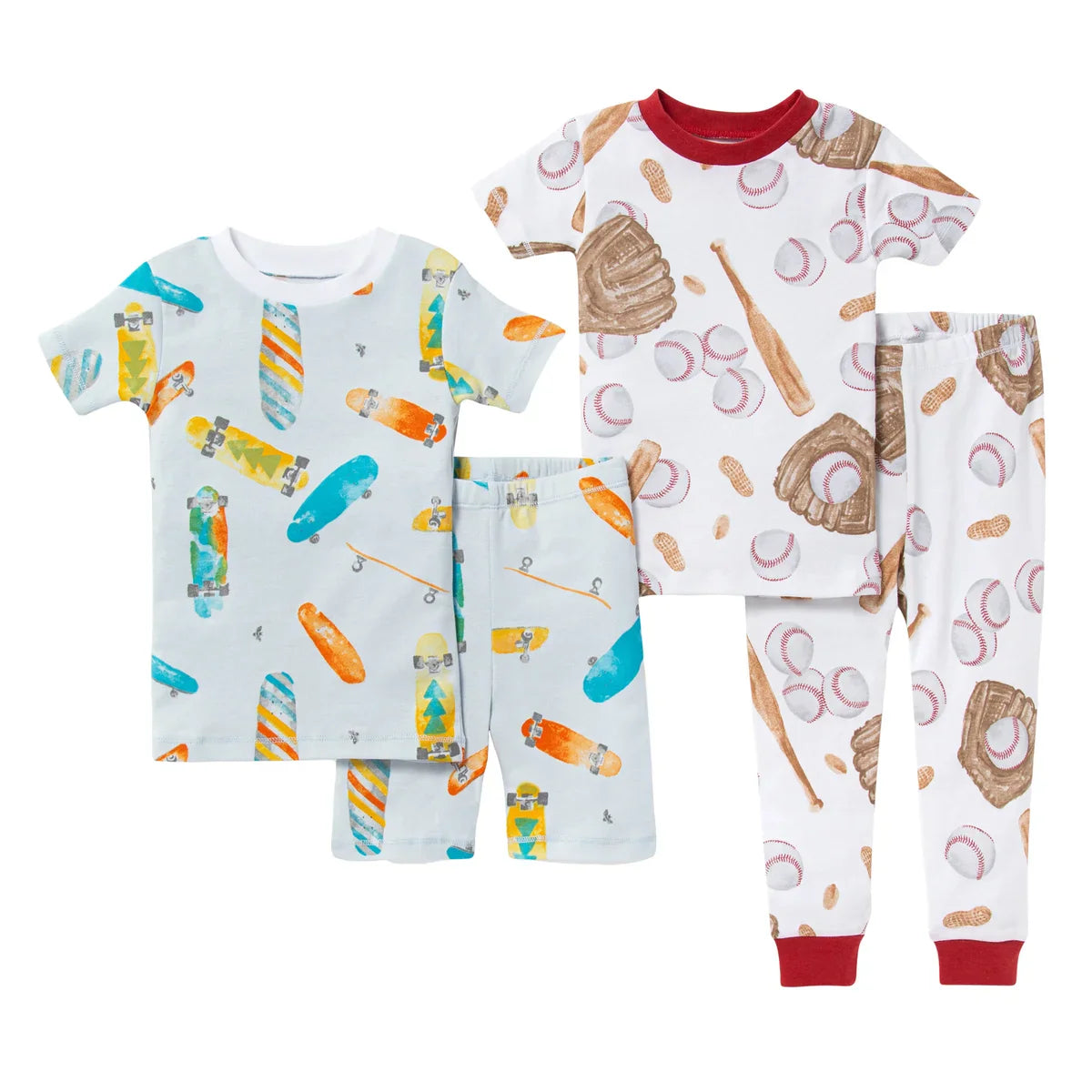 Burt's Bees Kids' 4-piece Pajama Set