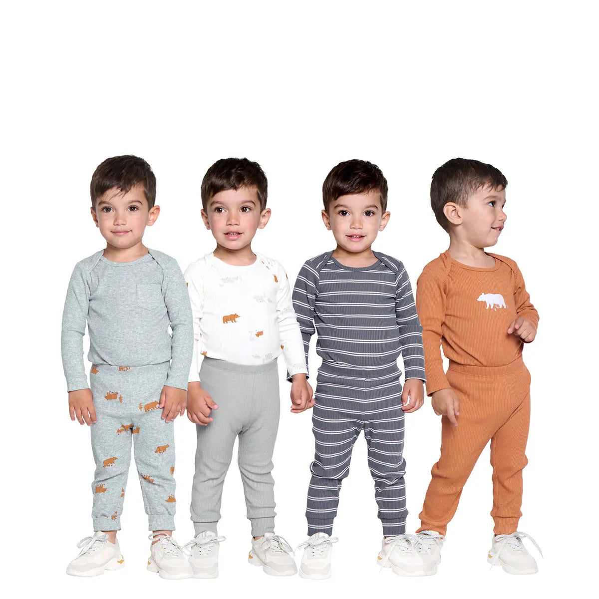 Pekkle Baby 4-pack Body Suit