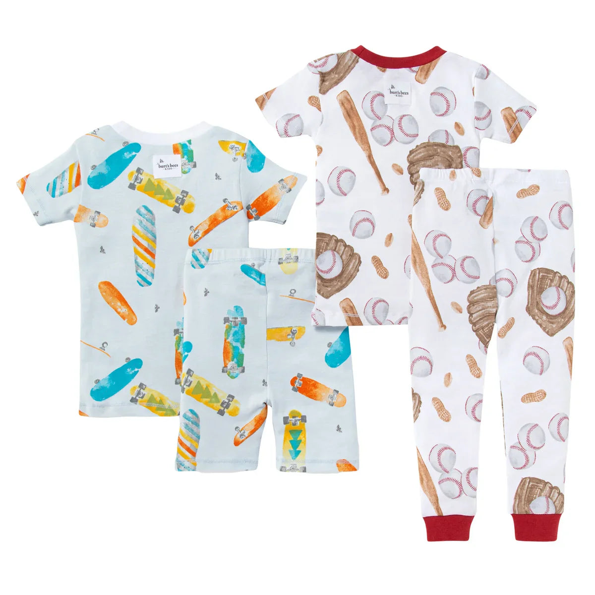 Burt's Bees Kids' 4-piece Pajama Set