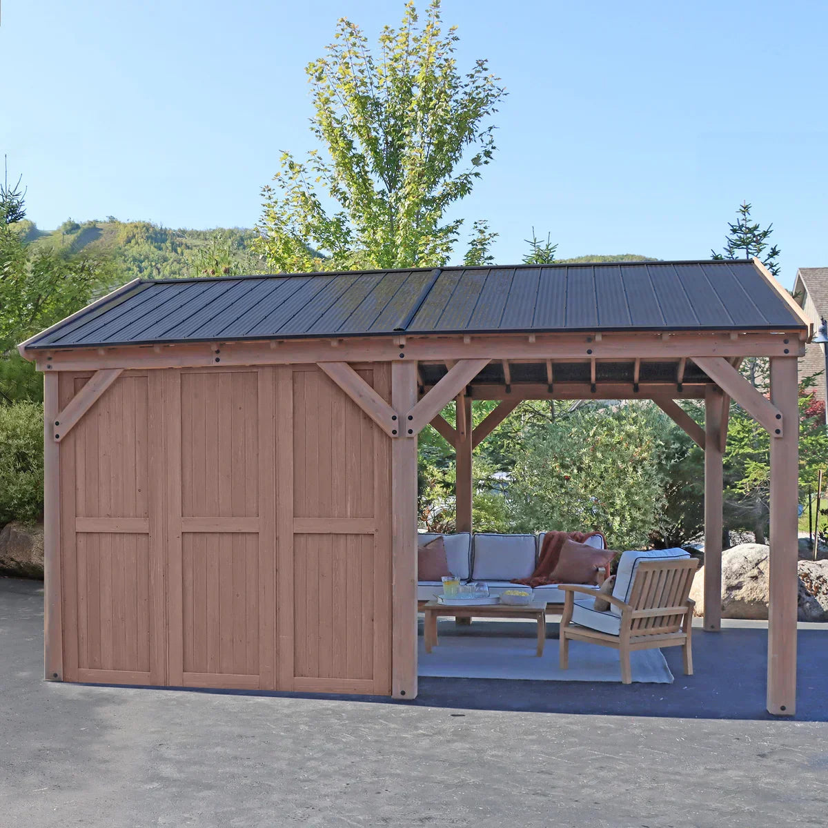 Multi-Purpose Privacy Wall