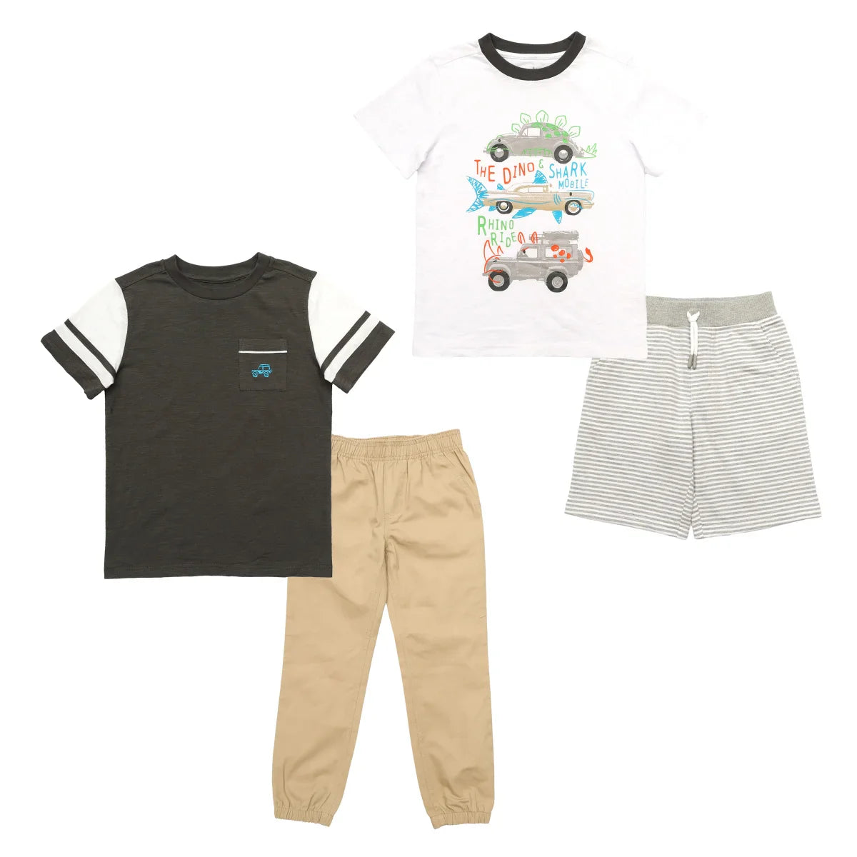 KHQ Kids' 4-piece Playwear Set