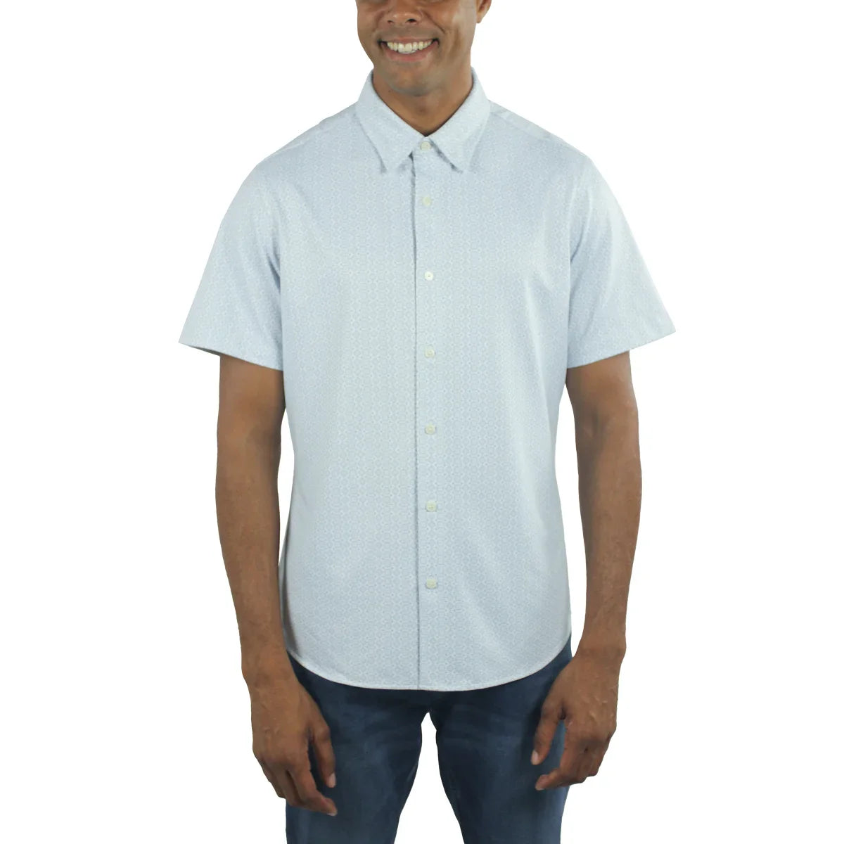 Jachs NY Men's Short Sleeve Woven Shirt