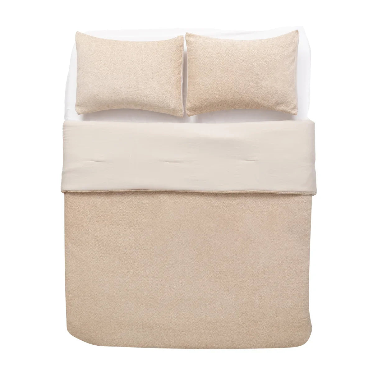 Herringbone Chenille 3-piece Comforter Set
