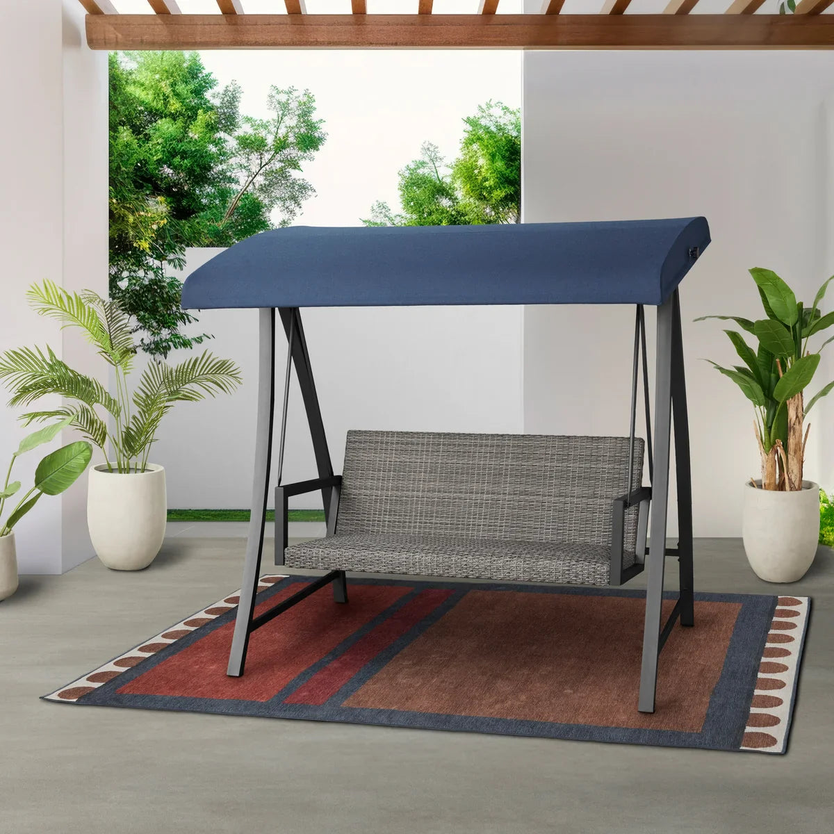 Agio Luna Woven Patio Swing