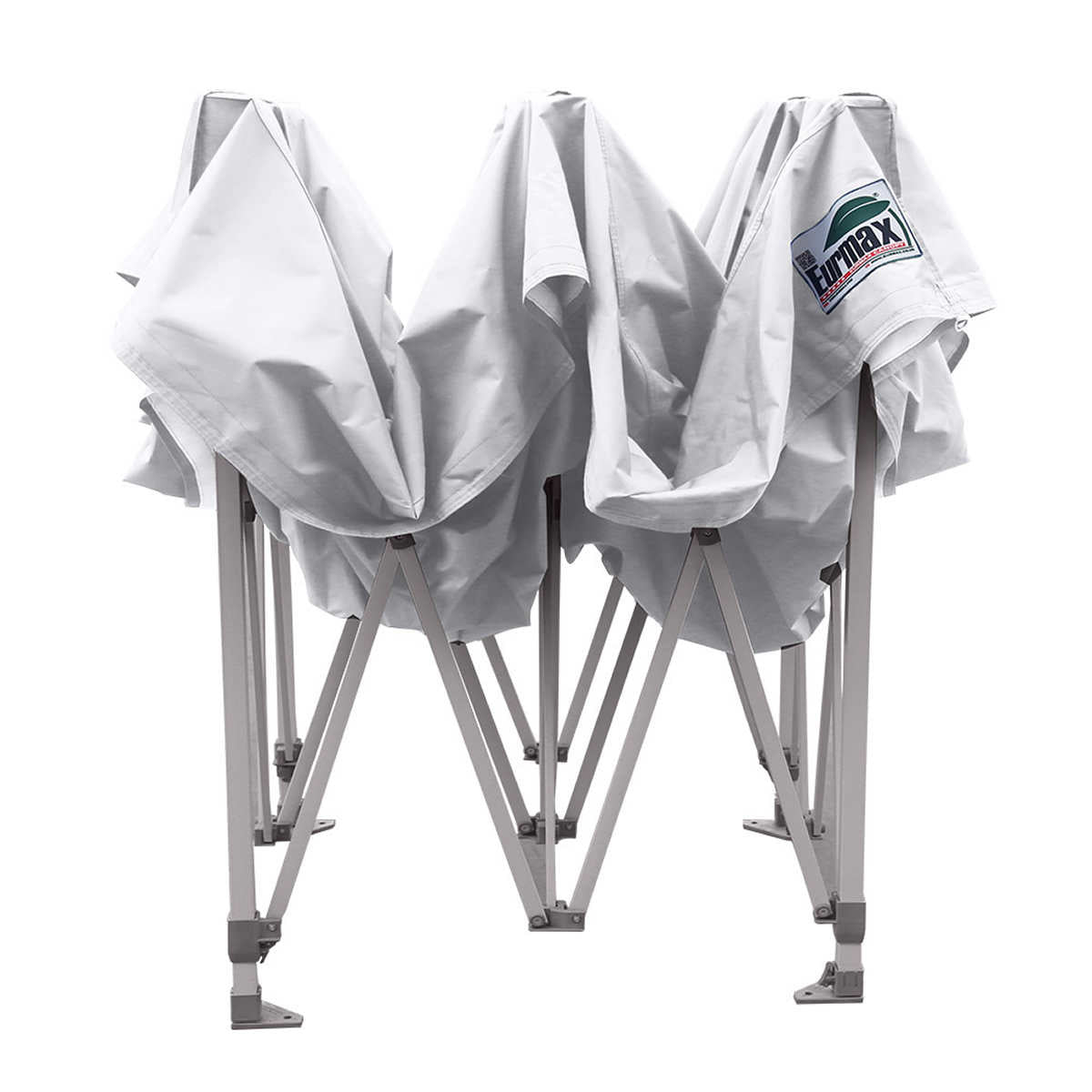 Eurmax Premium 10' x 10' Instant Canopy Tent White with Enclosure Sidewalls
