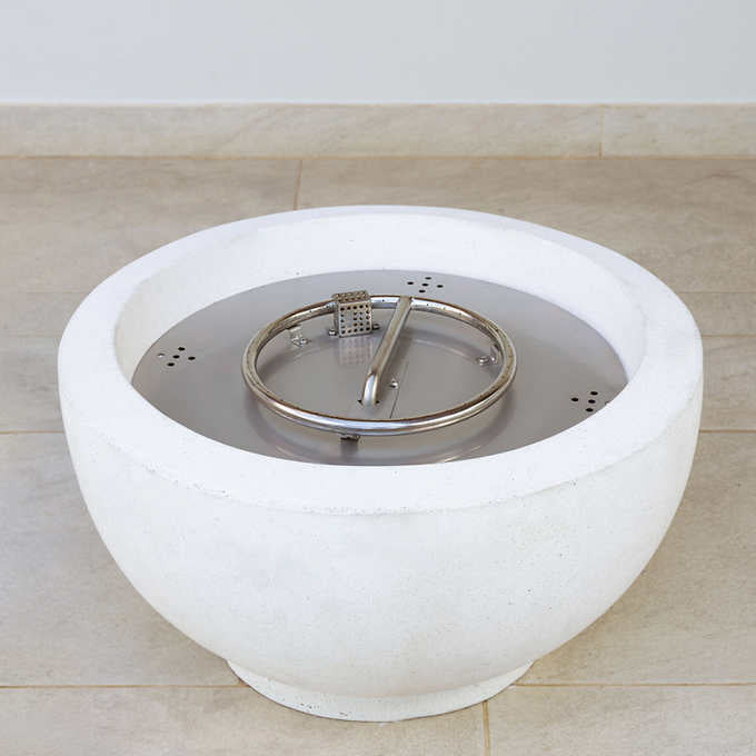 Architectural Precast Concrete Propane Fire Pits by ModaConcrete
