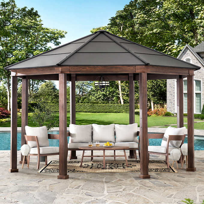 Sunjoy 14.9' x 14.9’ Daybreak Octagon Gazebo