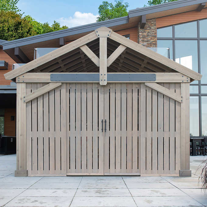 Yardisty 16X14 Timber Frame Barn Door