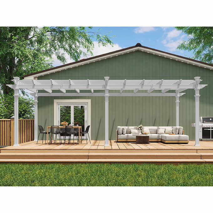 Vita Grande Vinyl Pergola