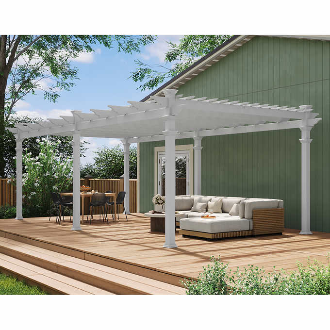 Vita Grande Vinyl Pergola