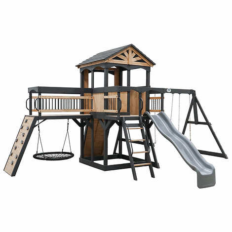 Backyard Discovery Timber Crossing Swing Set- Do It Yourself
