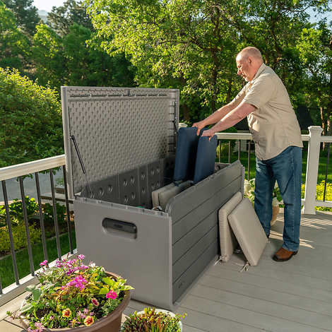Lifetime 165 Gallon Modern Deck Box