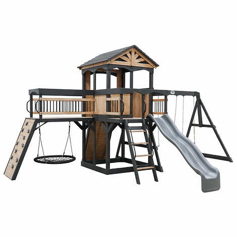 Backyard Discovery Timber Crossing Swing Set- Do It Yourself