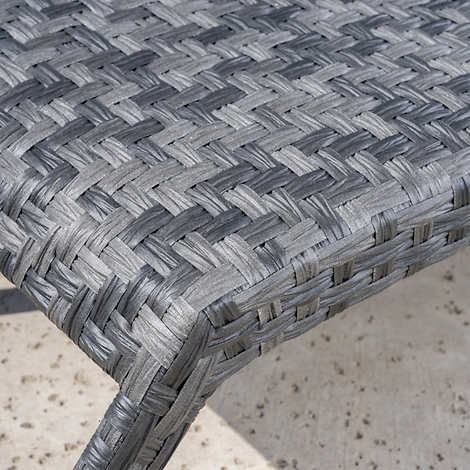 SunVilla Nora Woven Chaise Lounge with Wheels, 2-pack