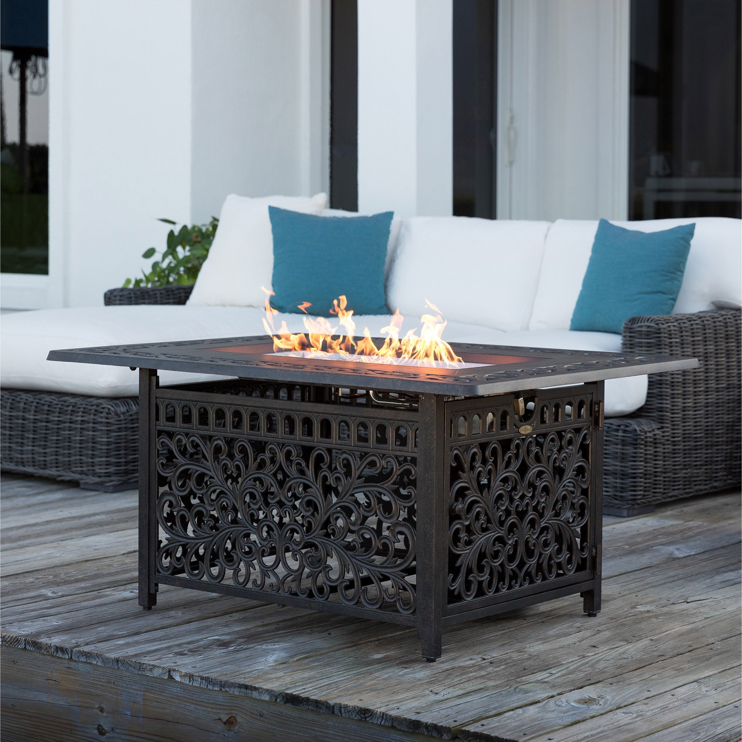Sedona Cast Gas Fire Pit