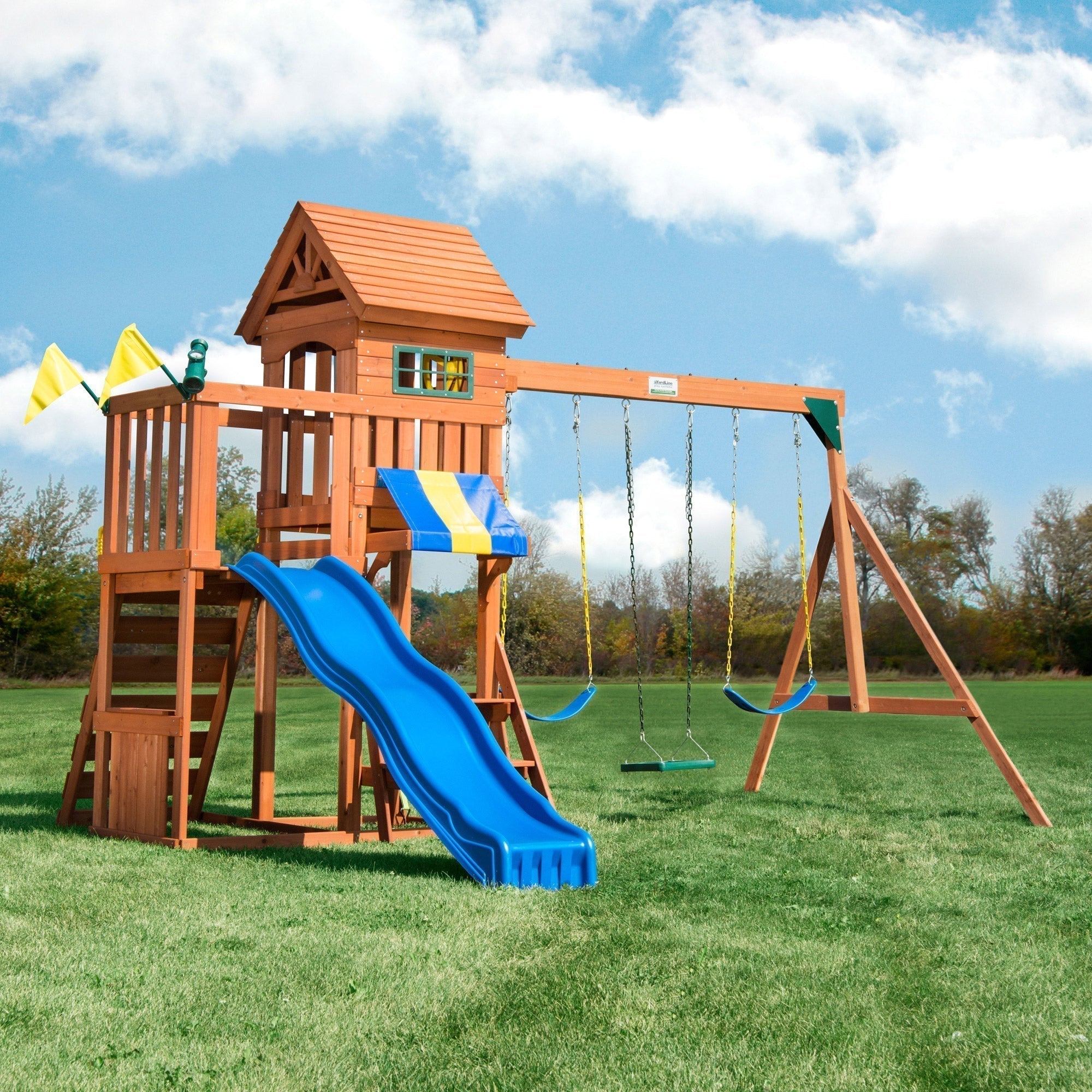YardLine Play Systems Sky Climber II Playset Do It Yourself or Installed