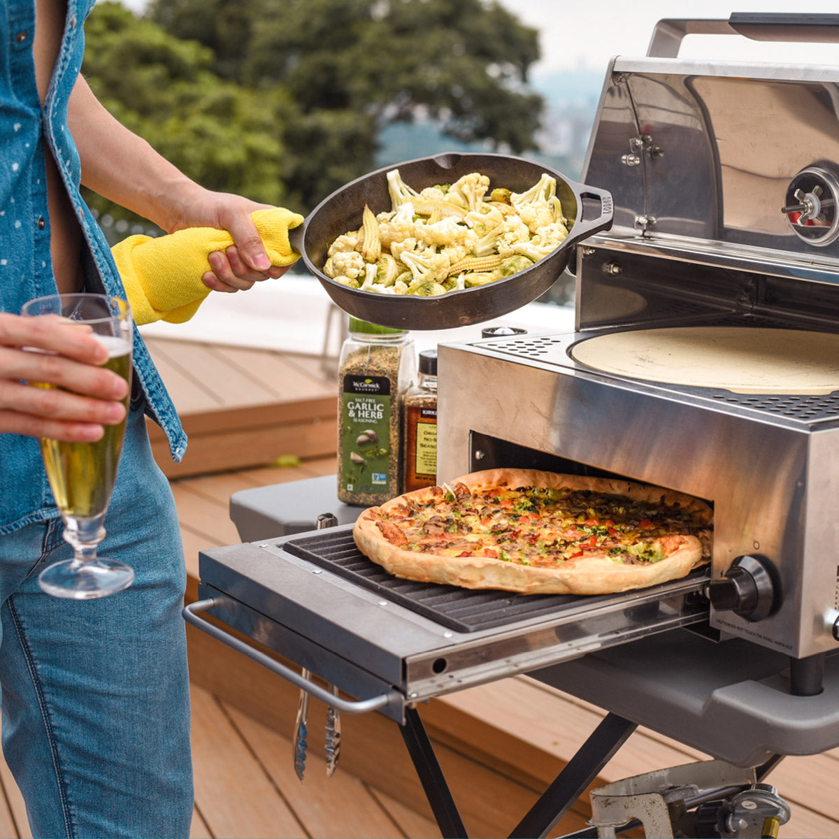 Ovenplus Pizza Oven and Salamander Grill